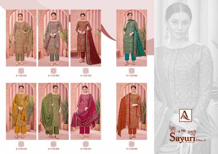 Alok Sayuri Edition 2 Pashmina Wholesale Dress Materials Collection
